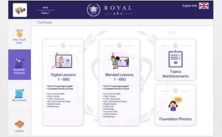 RoyalABC Classroom2025截图