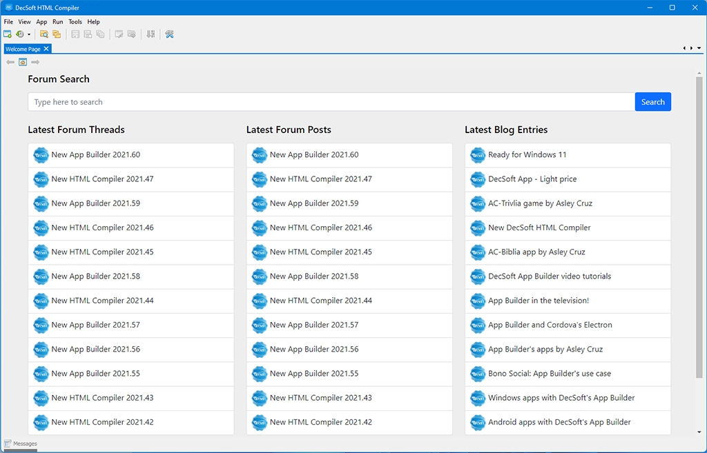 Decsoft App Builder2025截图
