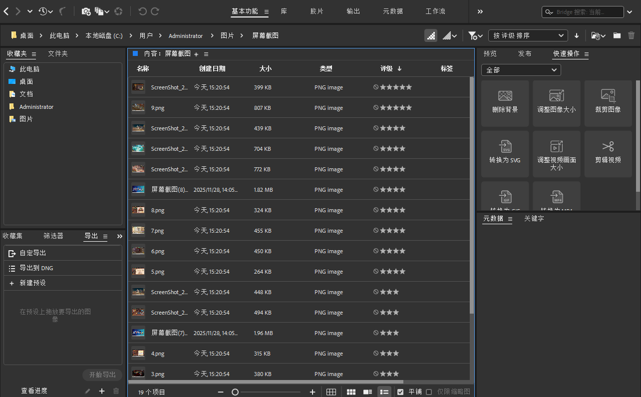Adobe Bridge2026截图