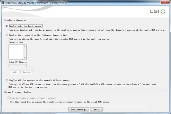 Megaraid Storage Manager截图