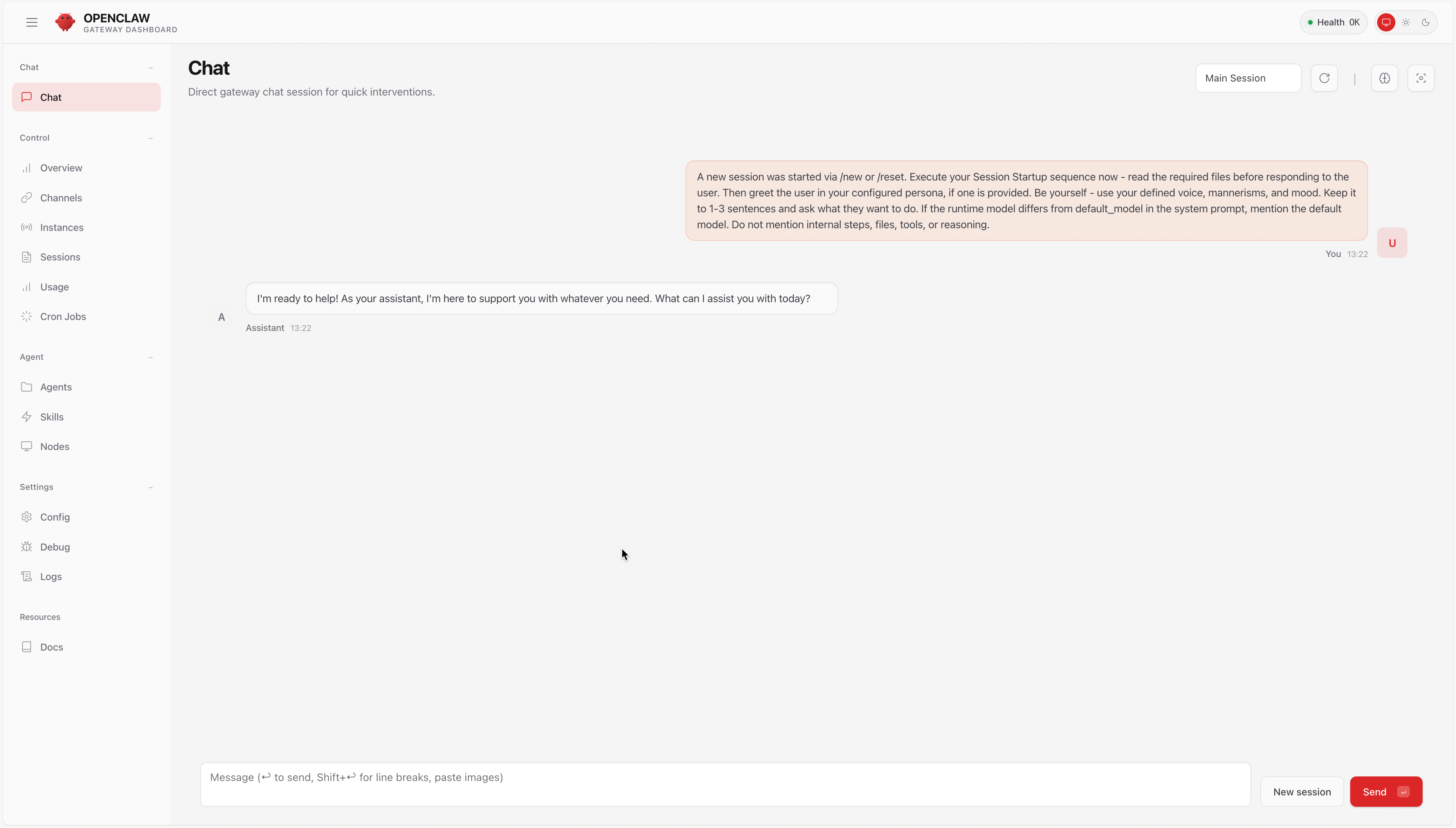 OpenClaw(小龙虾AI助手)截图