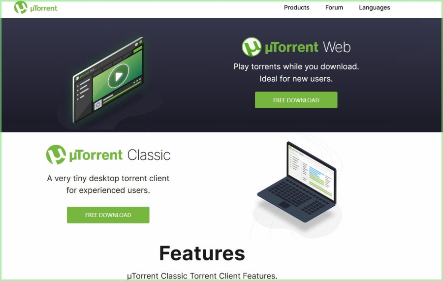 uTorrent Web截图