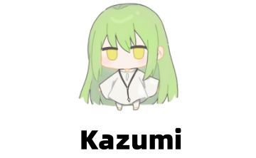 Kazumi段首LOGO