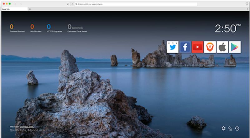 Brave浏览器截图