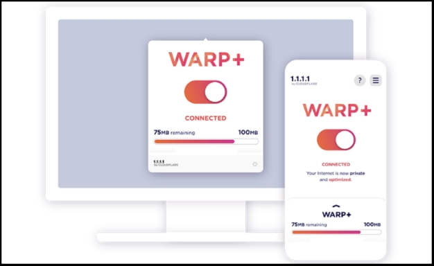 Cloudflare WARP截图