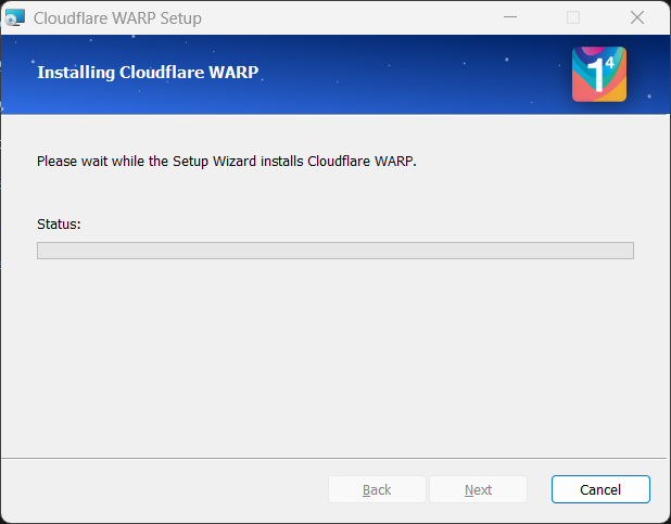 Cloudflare WARP截图