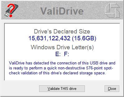 ValiDrive截图
