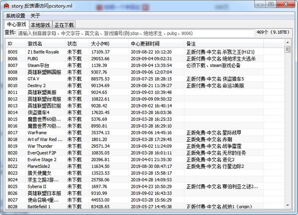 pcstory截图