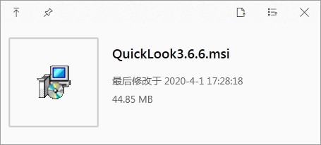 QuickLook(文件预览插件)截图
