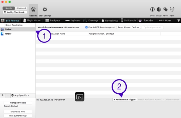 BetterTouchTool Mac版