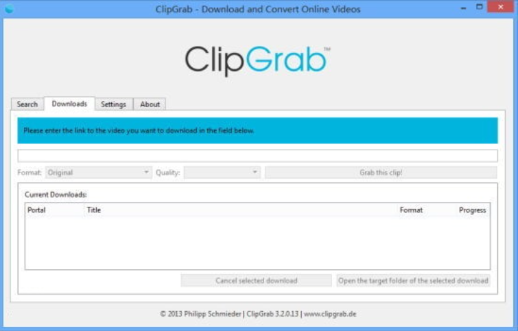 ClipGrab截图