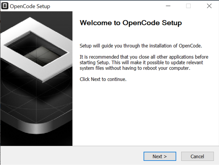 OpenCode截图