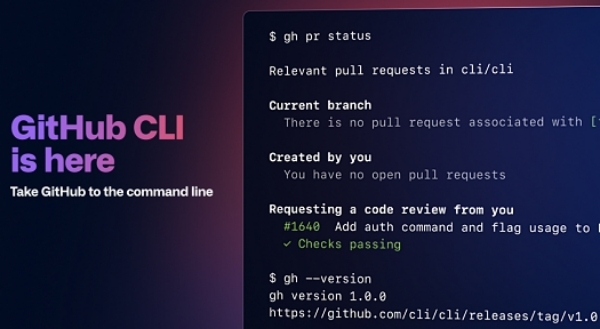 GitHub CLI截图