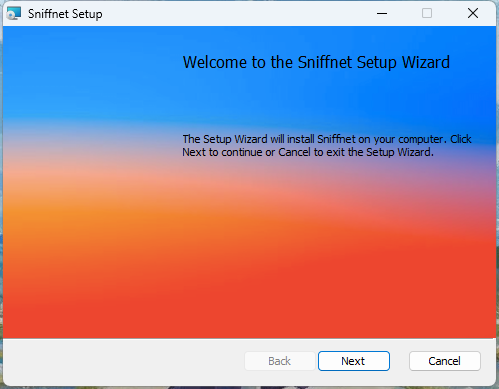 Sniffnet截图