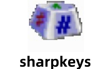 SharpKeys段首LOGO