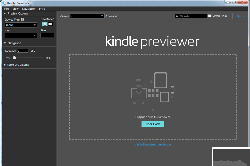 Kindle阅读器截图