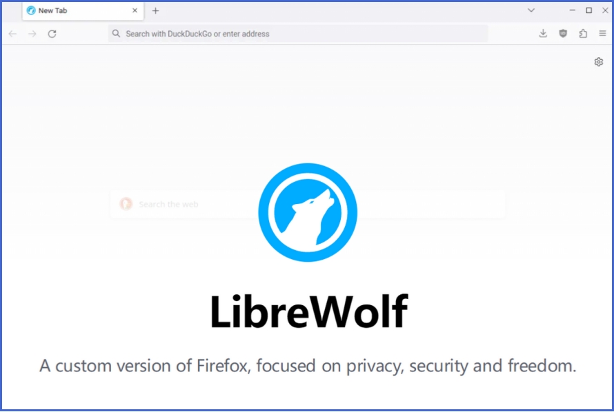 LibreWolf截图
