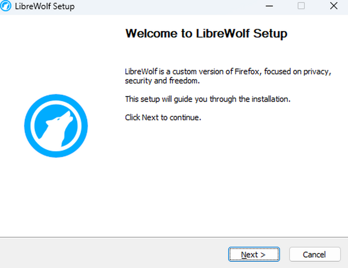 LibreWolf截图