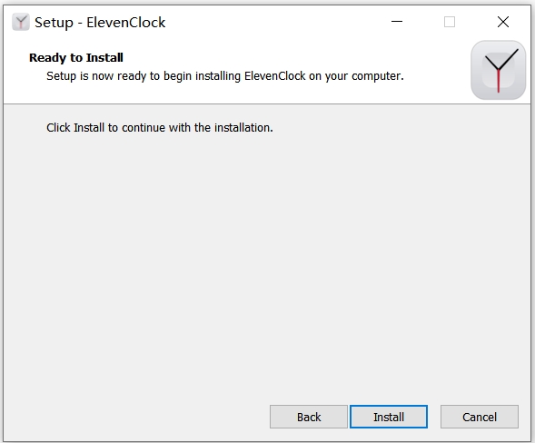 ElevenClock截图