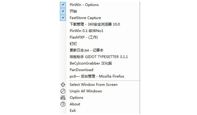 PinWin截图