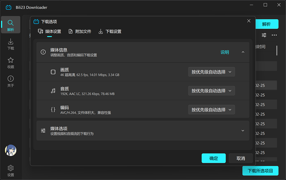 Bili23 Downloader截图